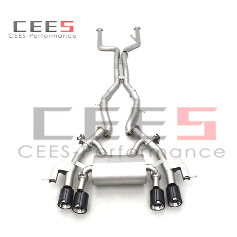 CEES Performance Catback Exhaust System For BMW M3/M4 G80/G82 3.0T 2019-2023 Racing Car Stainless Steel Exhaust Pipe Muffler