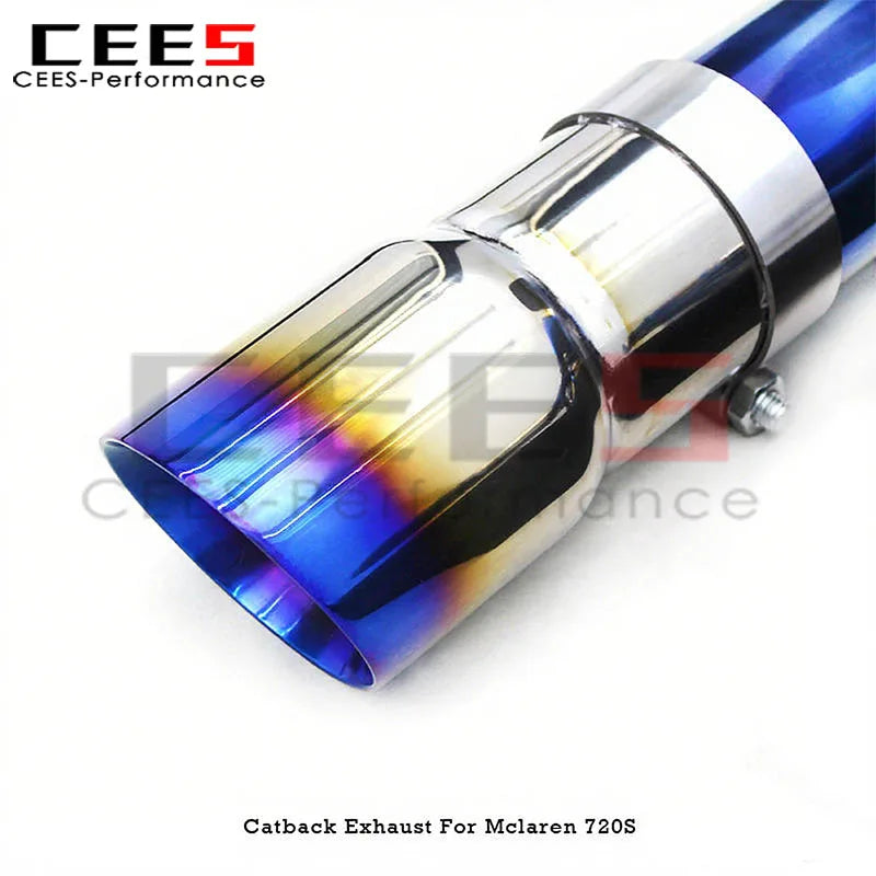 Mclaren 720S 4.0T 2017-2019 Valved Sport Exhaust System