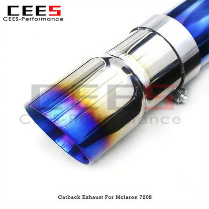 Mclaren 720S 4.0T 2017-2019 Valved Sport Exhaust System