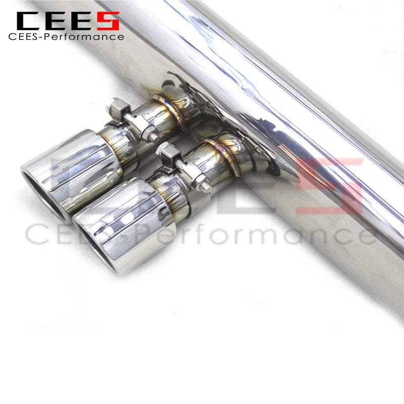 CEES  For SMART W453 0.9T/1.0L 2015-2023 Car Catback Exhaust Stainless Steel Muffler Exhaust Pipes