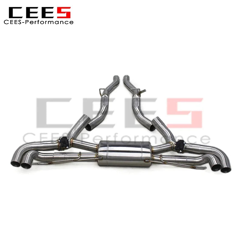 cees Valvetronic Exhaust System For BMW X7 B58 3.0T G07 2019-2024 stainless Steel Exhaust Pipe Muffler Catback valve control