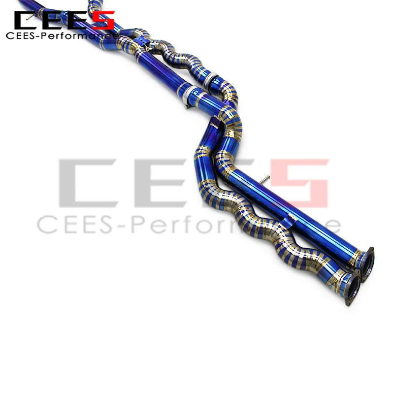 cees Valve Catback Exhaust System for BMW M3/M4 F80/F82 3.0T 2015-2019 Performance Titanium Valvetronic Exhaust Pipes Muffler