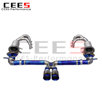 Porsche 911 992 GT3 RS 4.0 2021-2025 Titanium Exhaust System