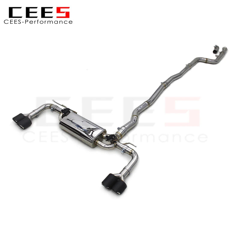 CEES Valvetronic Catback Exhaust Systems For BMW 640/640i/640GT/GT 2018-2021 Stainless Steel Muffler Exhaust Car Exhasut Pipes