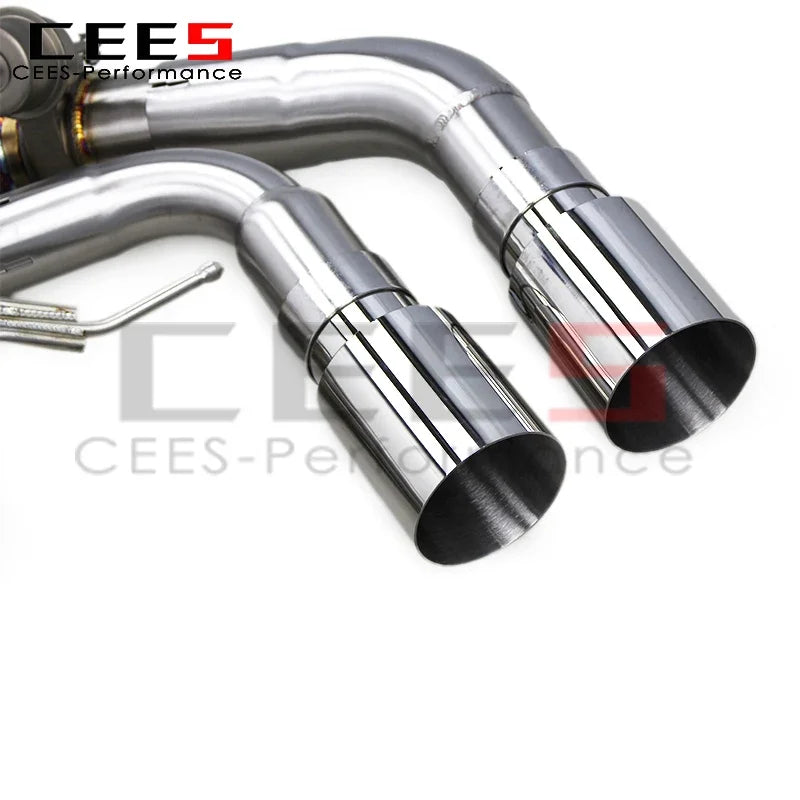 cees Catback Exhaust Pipes For BMW M240/M240i B58 3.0T 2017-2024 Escape Stainless Steel Exhaust Pipe Muffler System