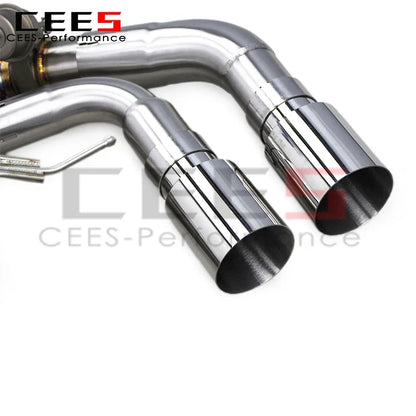 cees Catback Exhaust Pipes For BMW M240/M240i B58 3.0T 2017-2024 Escape Stainless Steel Exhaust Pipe Muffler System