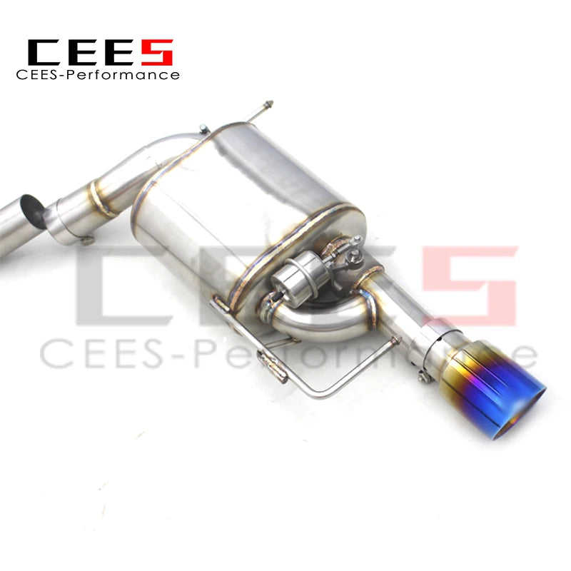 CEES valve control Catback Exhaust Systems For BMW 335/335i E90/E92/E93 N54 3.0T 2009-2013 Stainless Steel Exhaust Pipe Muffler