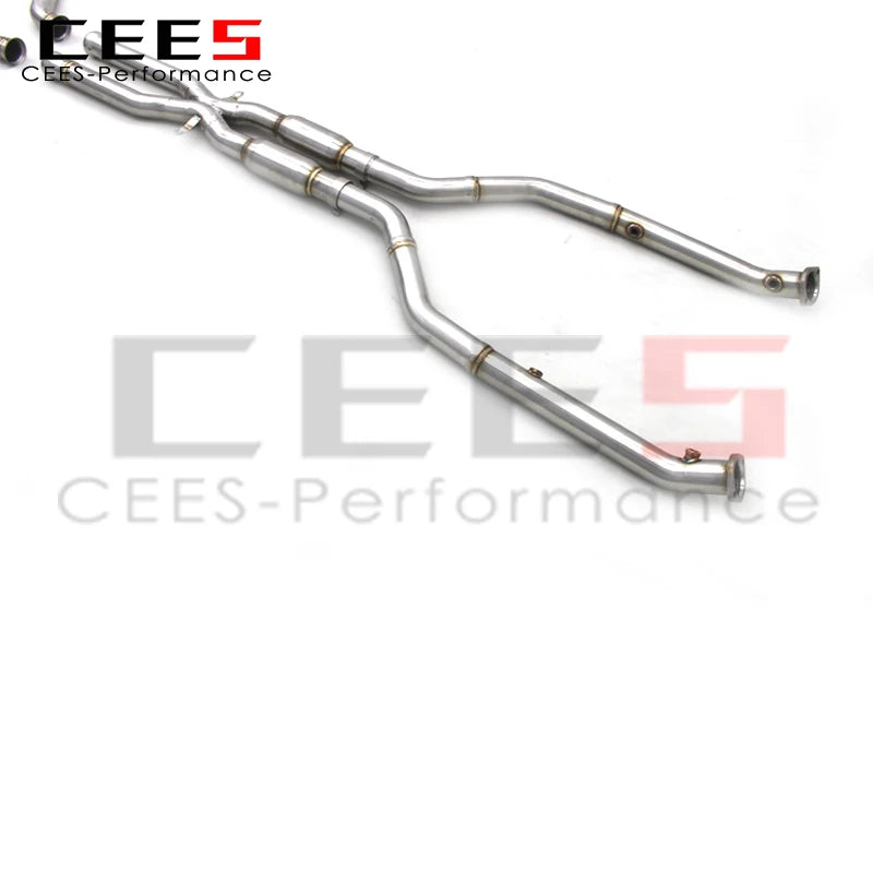 CEES Race version Equal length Mid pipe For BMW M3 E90/E92/E93 V8 4.0L 2008-2013 Exhaust Pipe Stainless Steel