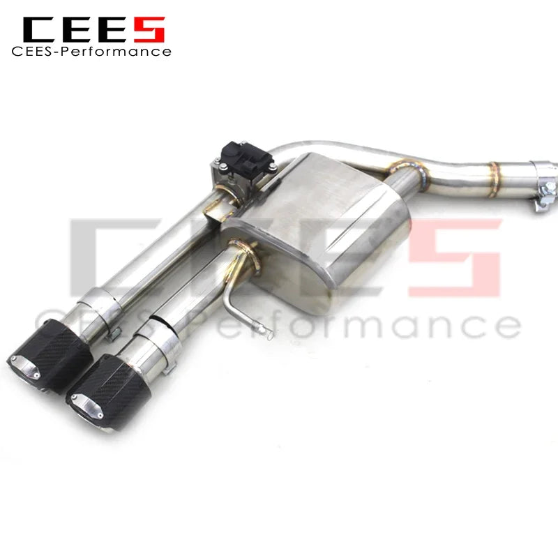 cees for Audi S8 D4 4.0T 2013-2018 Valved Sport Exhaust System