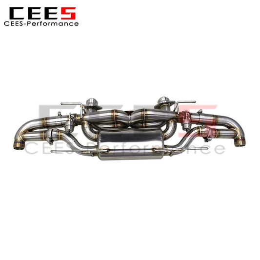 CEES Axle Exhaust Escape For Rapide S 560CV 2013-2018 Performance Stainless Steel Racing Exhaust Car Muffler System Assembly