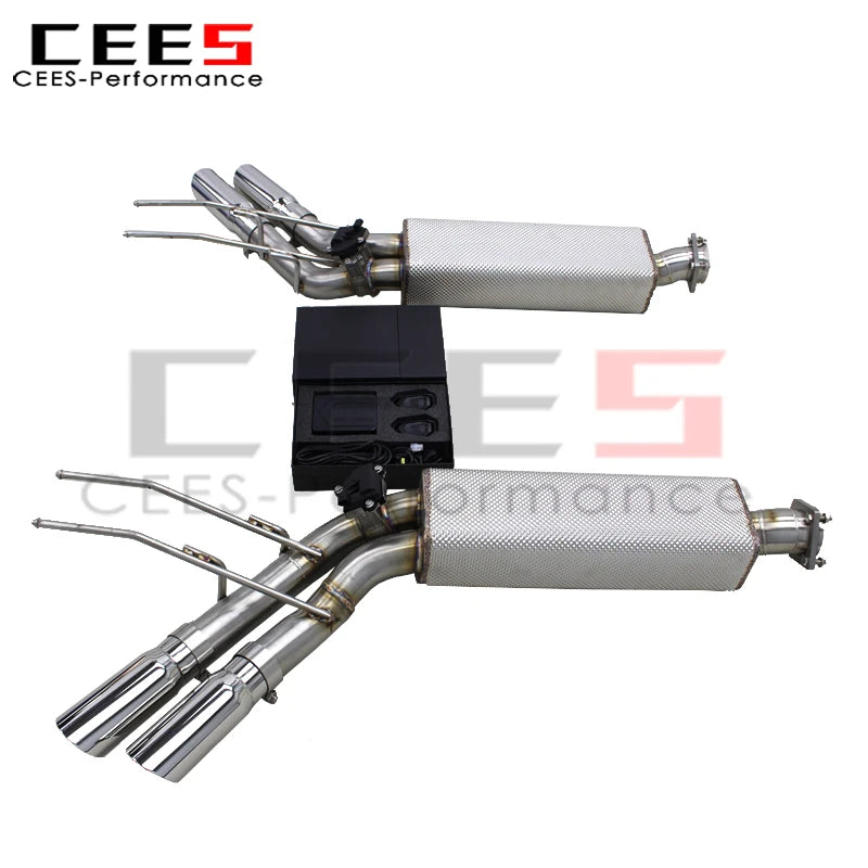 cees Valvetronic Catback Exhaust pipe for Mercedes-Benz G63 AMG W463 2013-2019 Exhaust System G63 Exhaust Downpipe