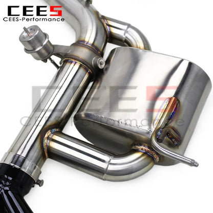 cees Valve Catback Exhaust Pipe Muffler System for JEEP Grand Cherokee 3.0/3.6 2007-2023 SS304 Stainless Steel Tuning Auto Parts