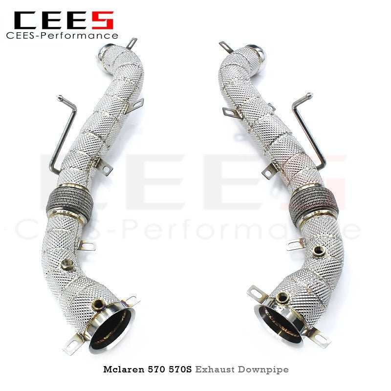 CEES for Mclaren 540C/570/570S/570GT 2015-2018 Racing Car Exhaust Stainless Steel no valve exhaust，no cat downpipe