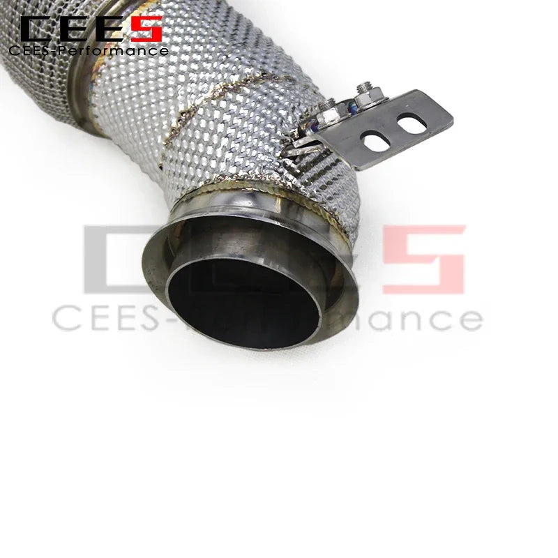 cees Exhaust Downpipe Pipes for Mercedes-Benz S500 3.0T 2023-2024 Performance Stainless Steel Racing Exhaust Pipe System