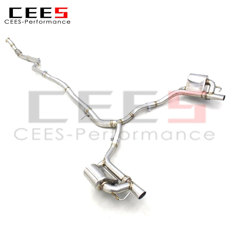 Catback Exhaust Pipe For Mercedes-Benz AMG GT53 3.0T 2019-2023 Car Exhaust System Stainless Steel Pipes Escape Muffler