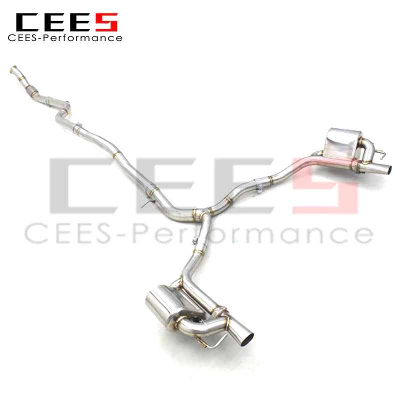 CEES Catback Exhaust Pipe For Mercedes-Benz AMG GT53 3.0T 2019-2023 Car Exhaust System Stainless Steel Pipes no cat downpipe