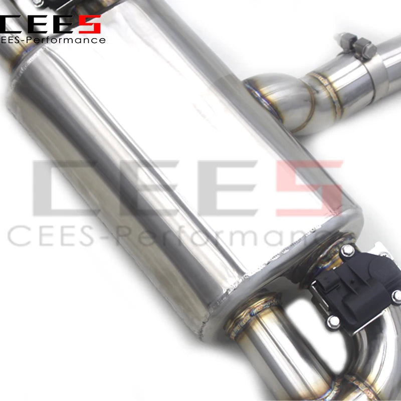 CEES Catback Exhaust System For Audi TT 2.0T 2017-2023 Stainless Steel Escape Exhaust Pipe Muffler