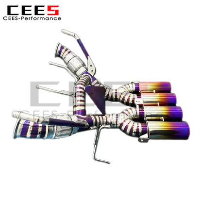 CEES for Mclaren 765LT 4.0T 2020+ Valved Sport Exhaust System