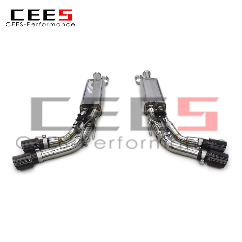 CEES Stainless Steel Racing Exhaust Pipes For Mercedes-Benz G63 W464 4.0T 2019-2023 Performance Muffler Exhaust Catback Exhasut