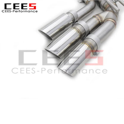 cees Valve Tuning Pipe Exhaust Catback for Mercedes-Benz G63 W464 4.0T 2019- 2023 Stainless Steel Exhaust Pipe Muffler System