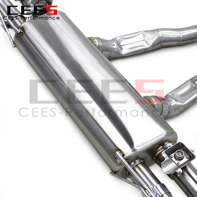 CEES New Style Catback Exhaust System For Mercedes-Benz GLE63 AMG W167 4.0T 2020-2023 Stainless Steel Car Exhaust Pipe Muffler