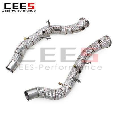 Maserati Levante Modena 3.0T 2016-2024 Stainless Steel Free Flow Downpipe Exhaust System