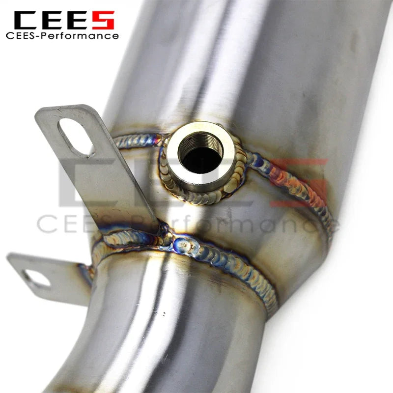 CEES Downpipe Exhaust System Assembly for BMW M2 F87 N55 3.0T 2014-2018 Stainless Steel Downpipe Exhaust Header Front Pipes