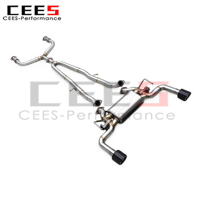 Infiniti Q50S 3.7L Stainless Steel Valved Sport Exhaust System