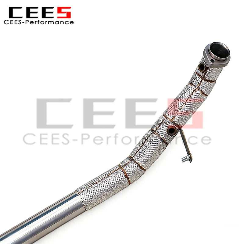 Mercedes-Benz CLS350 3.5L Stainless Steel Heat shield Downpipe Exhaust System
