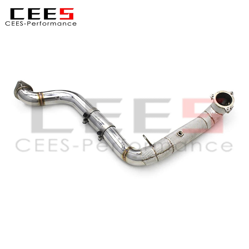 CEES Performance Competition Exhaust Empty downpipe For Mercedes-Benz A35 AMG W177 2.0T 2020-2023 Stainless Steel Exhaust downpipe exhaust