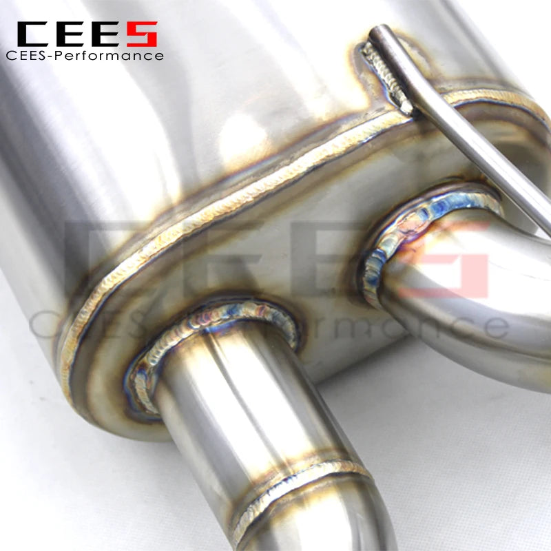 CEES Valvetronic Exhaust pipes For BMW M2C M2 Competition S55 F87 3.0T 2018-2023 Stainless Steel  Performance Catback Exhaust