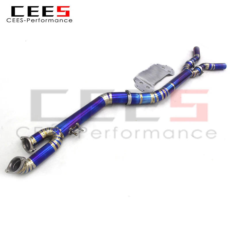 Wholesale New Style performance Titanium Single Midpipe For BMW M3/M4 G80/G8X 3.0T 2020-2025 Car Accessories Exhaust Systems