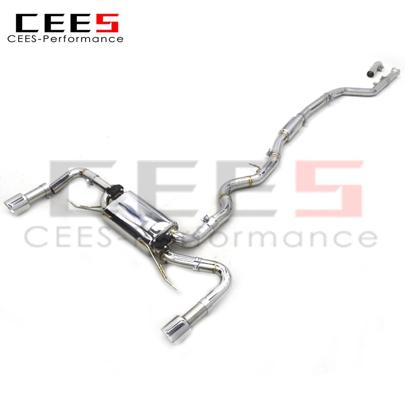 CEES Catback Exhaust For BMW 318/320/328/330 F34/F35/F30 2.0T N20 2014-2019 Exhaust Pipe 304 Stainless Steel Exhaust Systems