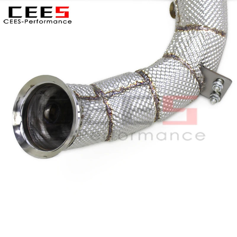 cees for Mercedes-Benz E63/E63S AMG W213 4.0TT 2016-2023 Header Downpipe Exhaust System