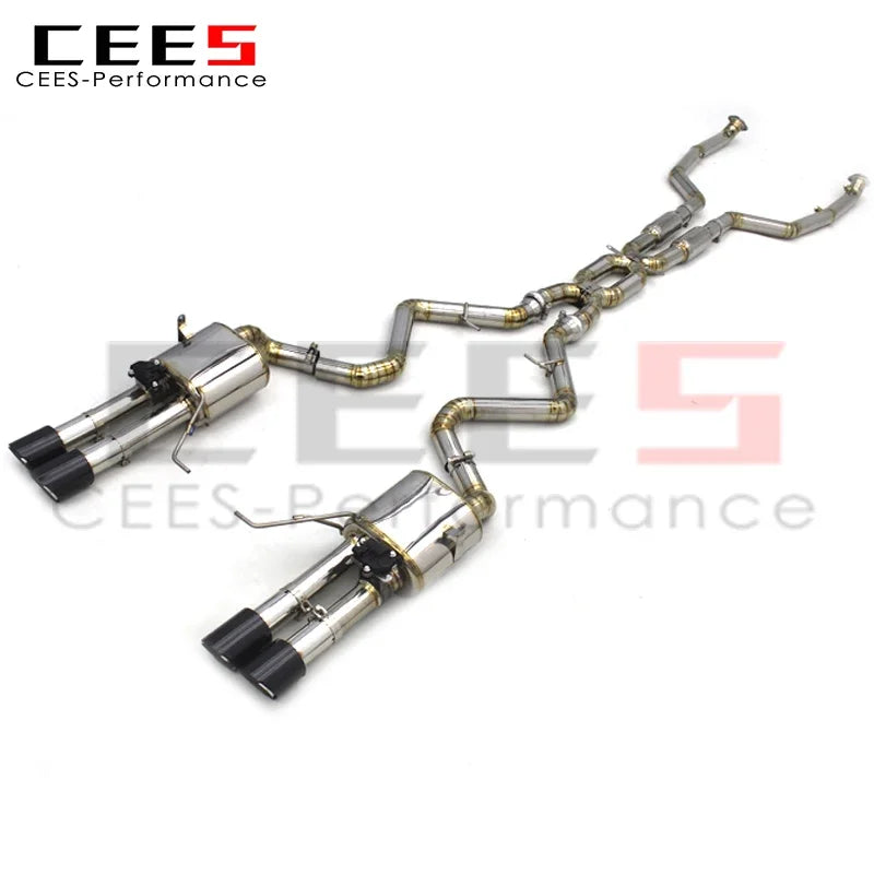 CEES  Catback Exhaust System for BMW M3 E90/E92/E93 4.0L 2008-2013 Titanium Valvetronic Exhaust Pipes