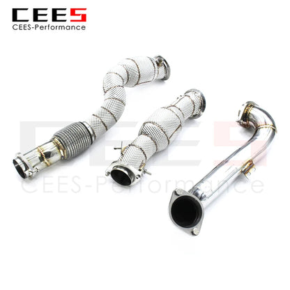 BMW G80/G82/G83 M3/M4 With Free Flow Tube Downpipes Exhaust System