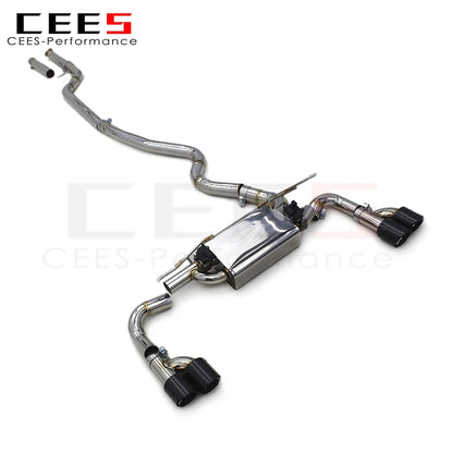 CEES Stainless Steel Performance Exhaust Pipe Muffler System For BMW 420/420i B48 N20 2.0T 2014-2020 Catback Exhaust