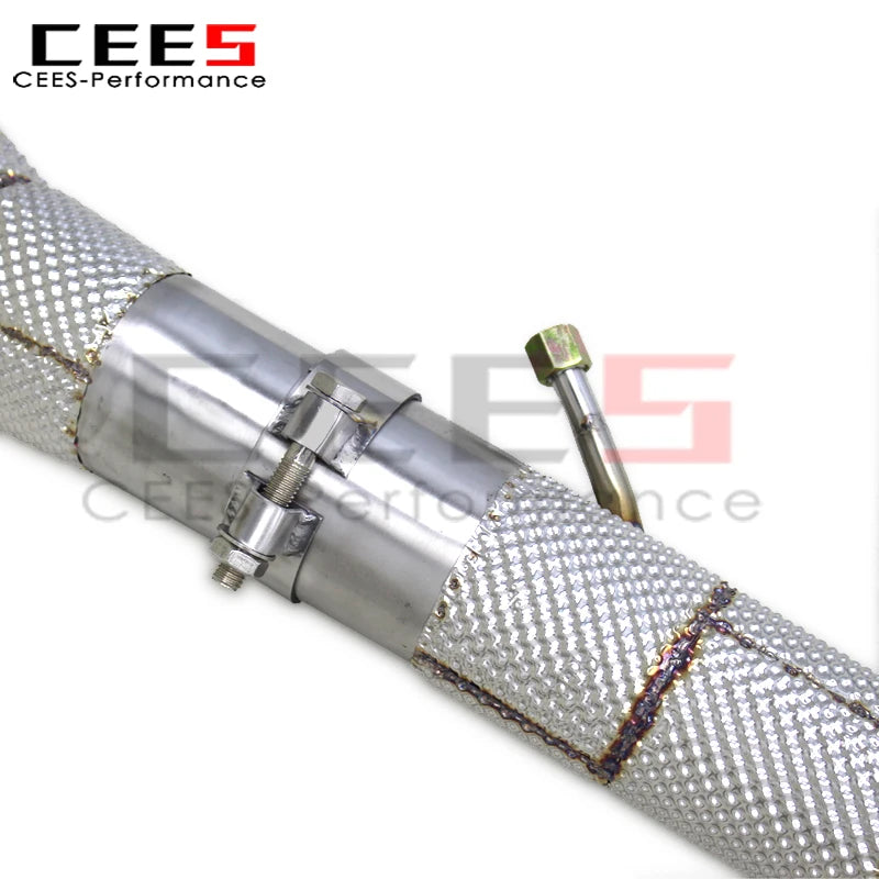 cees for Mercedes-Benz E63/E63S AMG W213 4.0TT 2016-2023 Header Downpipe Exhaust System