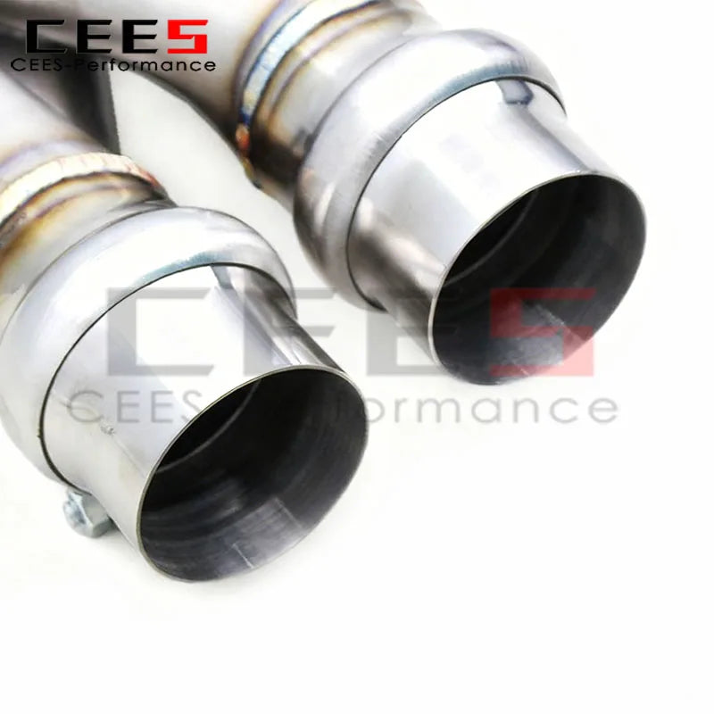 Z Pipe with 2.5 Inches/2.75 Inches/3 Inches General-purpose Mid Pipe Exhaust System