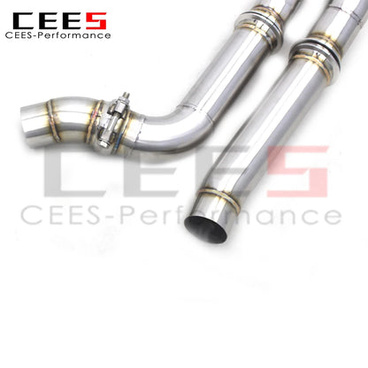 Equal length Mid pipe For BMW M2C/M2 Competition S55 3.0T 2018-2023 Car Exhaust System Stainless Steel Exhaust Pipe