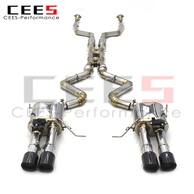 CEES  Catback Exhaust System for BMW M3 E90/E92/E93 4.0L 2008-2013 Titanium Valvetronic Exhaust Pipes