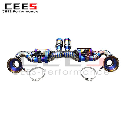 Porsche 911 992 GT3 RS 4.0L 2020-2024 Titanium Valved Sport Exhaust System