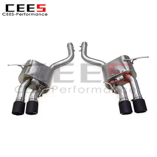 cees Stainless Steel Axle Exhaust Pipes System for Maserati Quattroporte 4.2L 2004-2011 Exhaust Pipe Muffler Exhaust Silencer