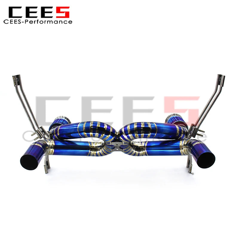 cees Catback Exhaust for Lamborghini Huracan Technica STO EVO LP610 2019-2020 Performance Titanium Exhaust System Assembly