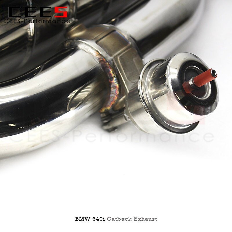 CEES Exhaust Pipe for BMW 640/640i 2012-2018 Stainless Steel Exhaust Valve Control Exhaust System