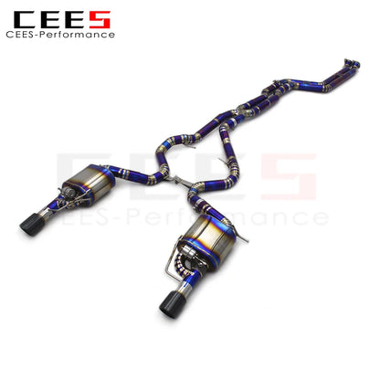 CEES Catback Exhaust For BMW 335i E90/E92/E93 3.0T N55 2009-2013 Titanium Alloy Car Exhaust Pipe Car Exhaust System