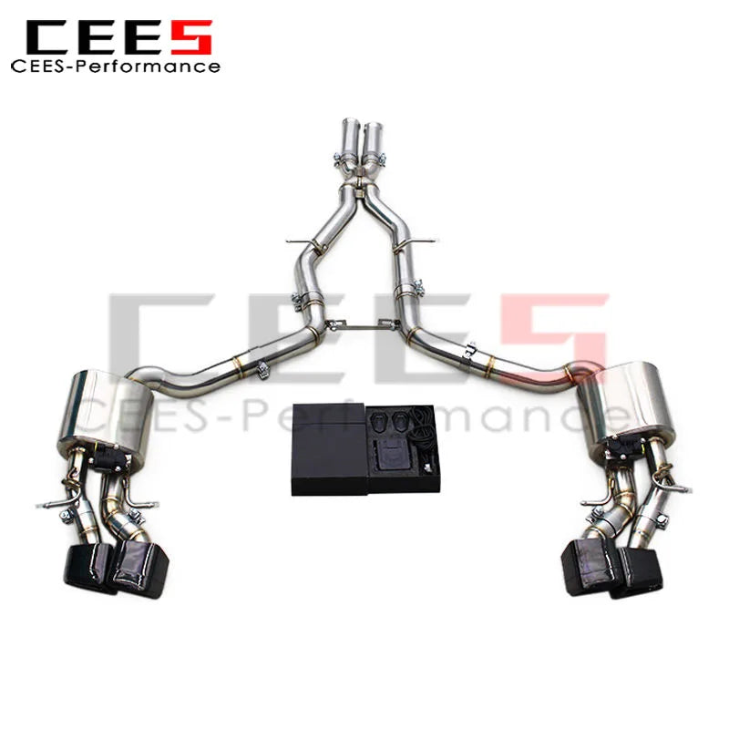 Mercedes-Benz CLS550 V8 4.7L SS304 Valved Sport Exhaust System