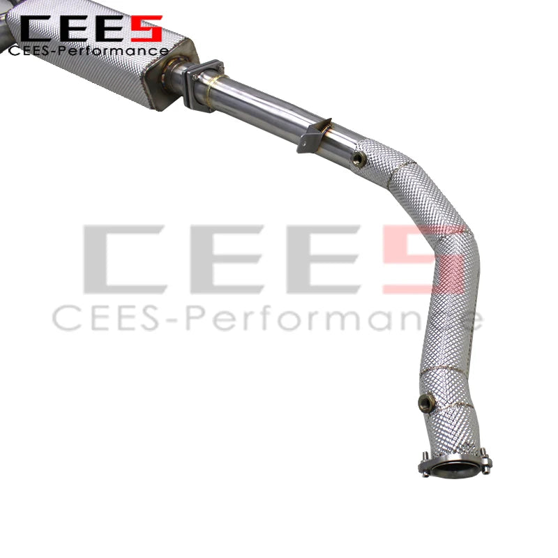 cees Valvetronic Catback Exhaust pipe for Mercedes-Benz G63 AMG W463 2013-2019 Exhaust System G63 Exhaust Downpipe
