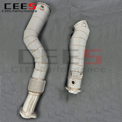 BMW G8x/G80/G82/G83 M3/M4 With Free Flow Tube Downpipes Exhaust System