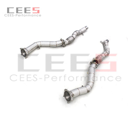 cees Valvetronic Catback Exhaust for Porsche Cayenne 957 3.6/4.8T 2006-2010 Valved Sport Exhaust System